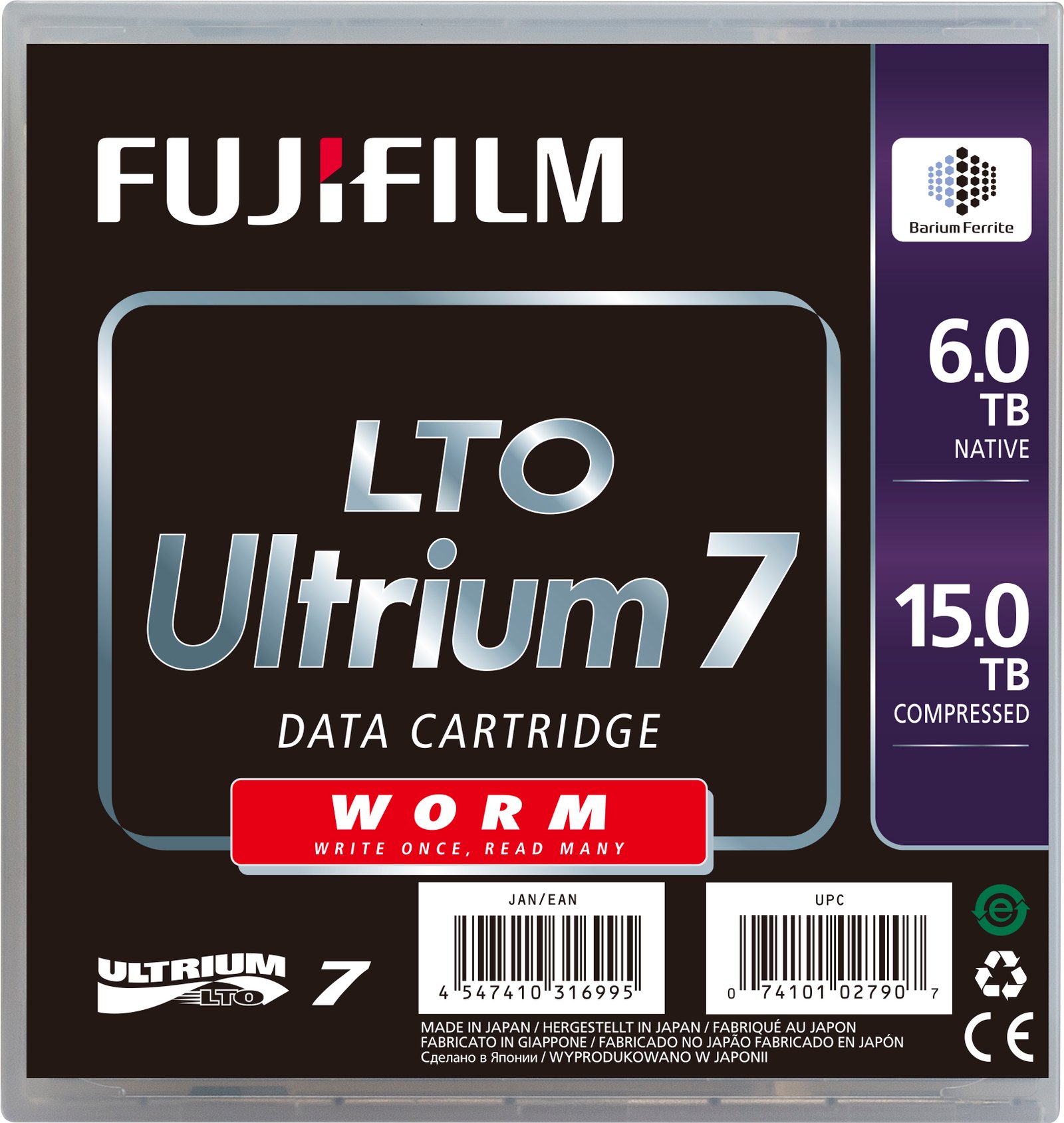 cinta LTO Ultrium 7 Fujifilm