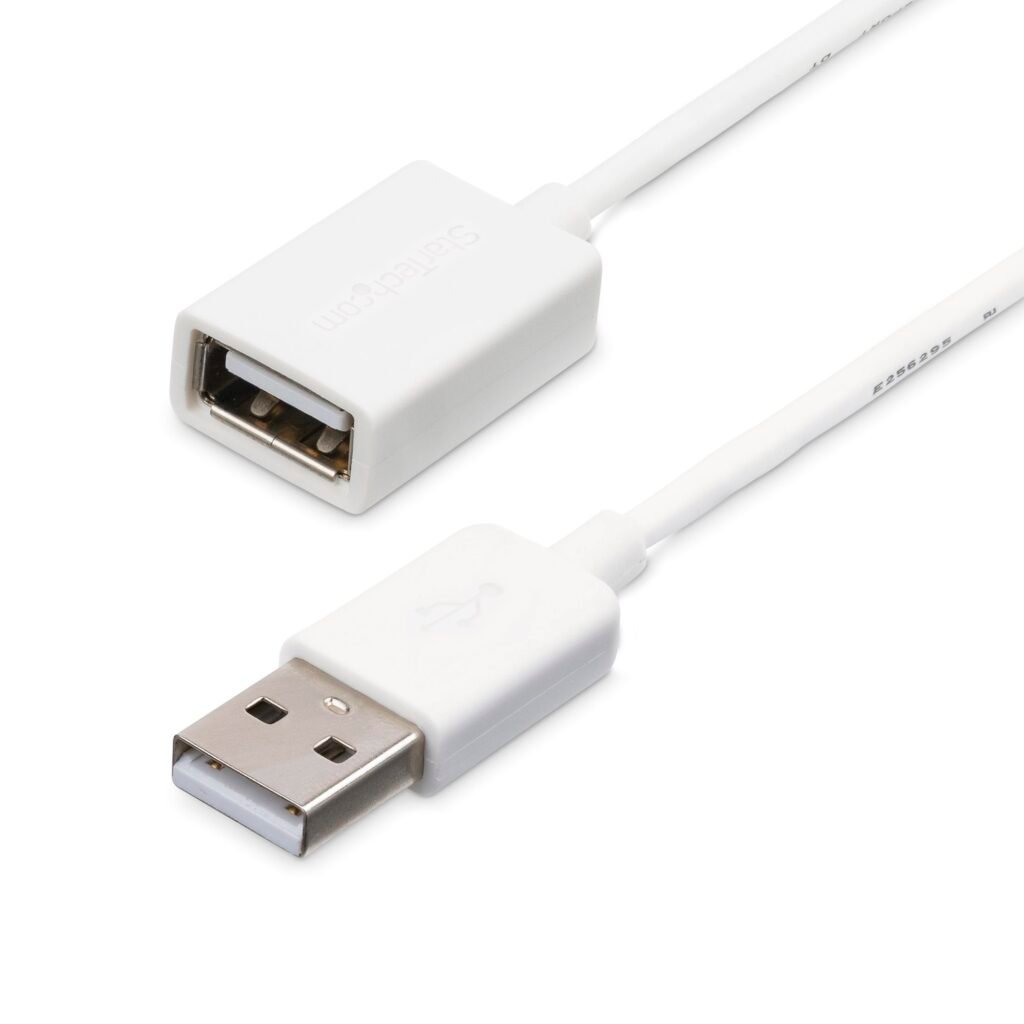 cable extensor usb 2.0 startech 3 metros blanco